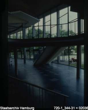 Universität, Audimax Treppenhaus