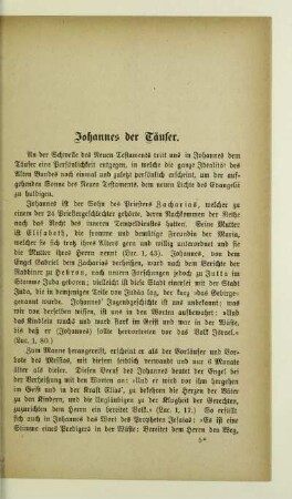 Johannes der Täufer