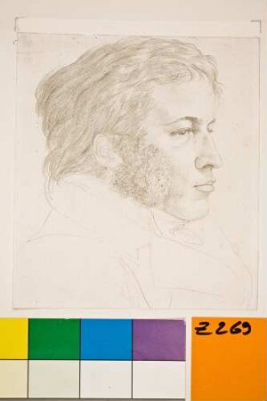 Bildnis des Malers Johann Carl Eggers