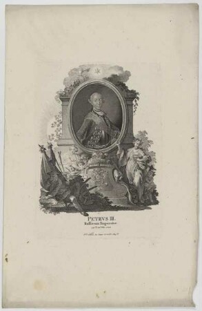 Bildnis des Petrvs III, Zar von Russland