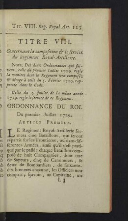Titre VIII.