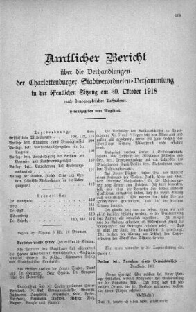 30. Oktober 1918