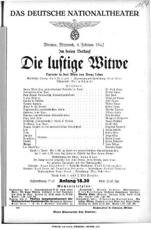 Die lustige Witwe