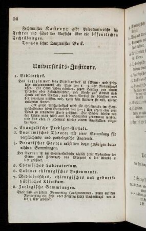 14-15, Universitäts-Institute