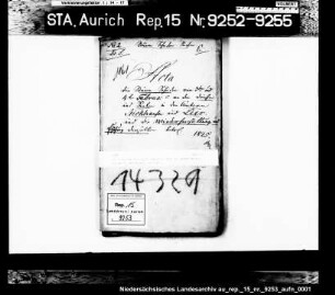 Die Reparatur der Deiche und Siele nach der Sturmflut in den Ämtern Stickhausen und Leer