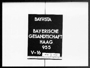 Berichte des niederländischen Gesandten in Dänemark