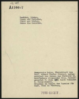 Rechten, linken,