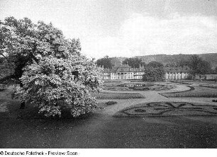 Bergpalais : Schloß Pillnitz. Schloßpark und Bergpalais