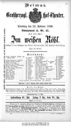 Im weißen Rößl