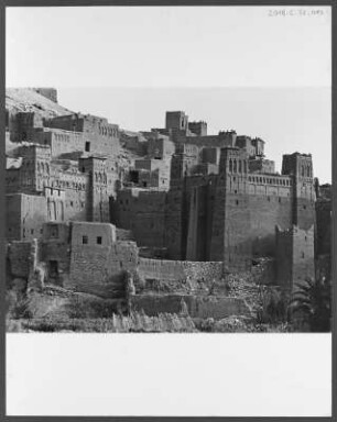 Kasbah Aït-Ben-Haddou : Die Kasbah Aït-Ben-Haddou am Fuße des Hohen Atlas