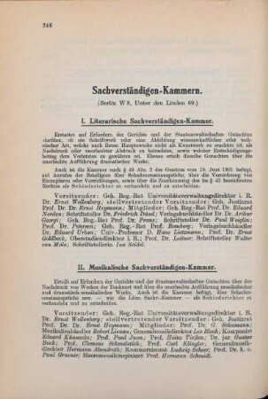 Sachverständigen-Kammern