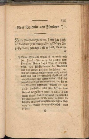 Graf Balduin von Flandern