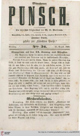 Nro. 36 (26. August 1849)