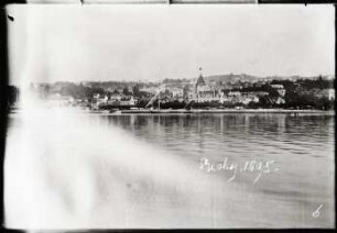 Lausanne-Ochy, vom Genfer See aus gesehen