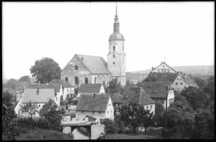 Dohna. Blick auf Dohna