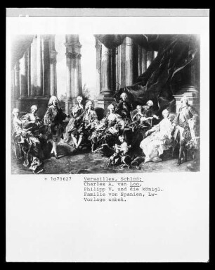 Philipp 5. und die königliche Familie von Spanien