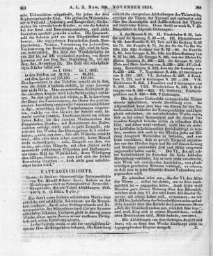 Lenz, H. O.: Gemeinnützige Naturgeschichte. Bd. 1. Säugethiere. Gotha: Becker 1835
