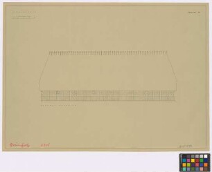 [Sterup([Landkreis Flensburg-Land])]: Grünholzhof. Kuhhaus (Süd-Ansicht)