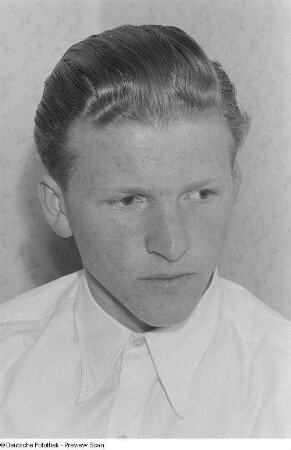 Porträt des Studenten Manfred Beer