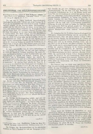 Philosophie, Religionsphilosophie
