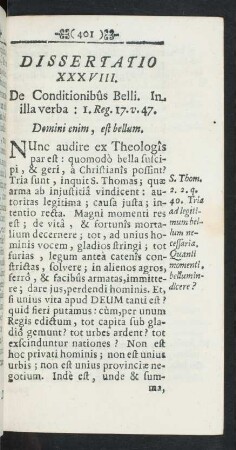 Dissertatio XXXVIII. [XXXIX.]