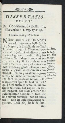 Dissertatio XXXVIII. [XXXIX.]