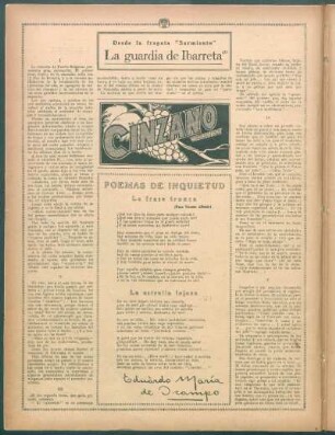 La guardia de Ibarreta : Desde la fragata "Sarmiento"