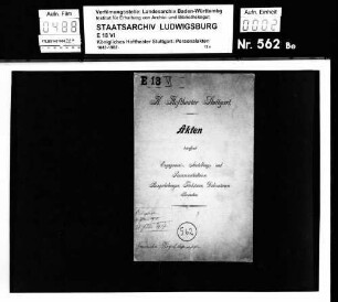 Kögel, Franziska (*29.11.1897 in Stuttgart); Kassengehilfin; ausgesch.: 1917
