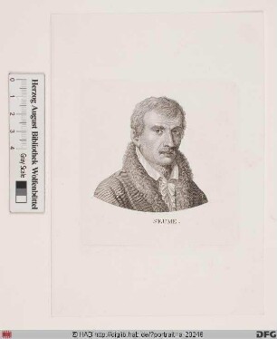 Bildnis Johann Gottfried Seume