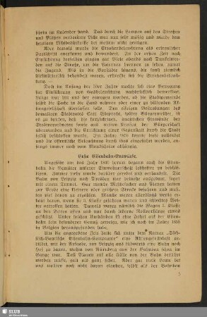 Erste Eisenbahn-Entwürfe