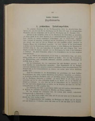 Sechster Abschnitt. Begräbniswesen.