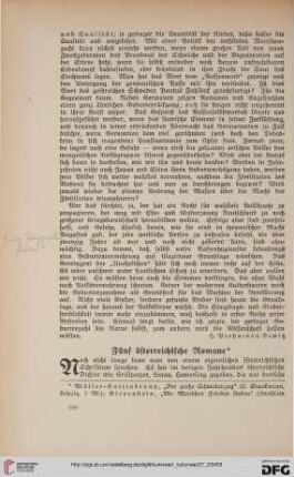 27: Fünf österreichische Romane
