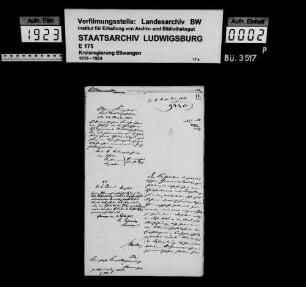 Schuldenwesen der kath. Schulgemeinde Weldingsfelden