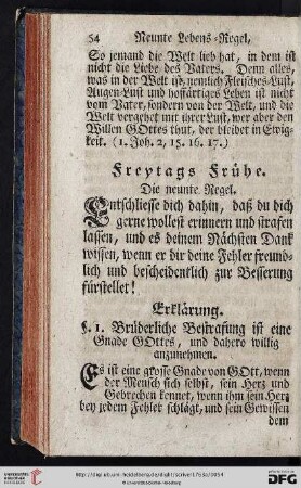 Freytags Frühe