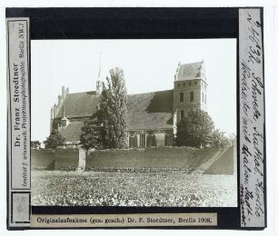 Schwetz, Marienkirche : Außenansicht von NW