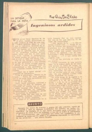 Ingeniosos ardides : Un detalle para la pista