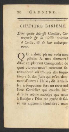 Chapitre dixieme