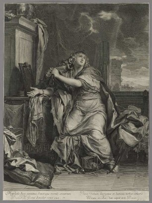 Heilige Maria Magdalena, büßend