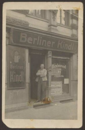 Ansichtskarte Restaurant "§ 11", Schleiermacherstraße 11