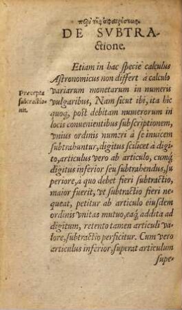 Breve, Perspicuum, Et Facile Compendium Logisticae Astronomicae