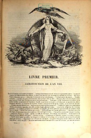 Histoire du consulat et de l'empire, 1
