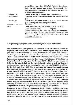 3 Regressive polytrope Stabilität, seit 7 Jahren delikt- und haftfrei