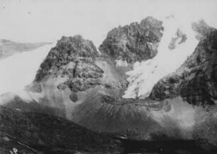 Ursprungsgletscher des nordwestlichen Zuflusses des Sees Morococha
