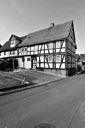 Fachwerkhaus; Wartenberg, Kirchgasse 10