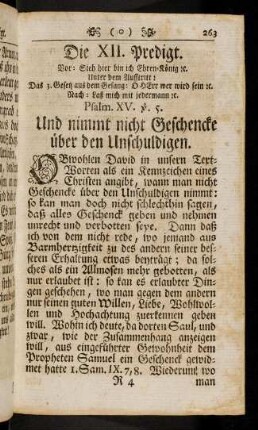 263-291, XII. Das unrechtmäßige Geschenk-Nehmen [...]
