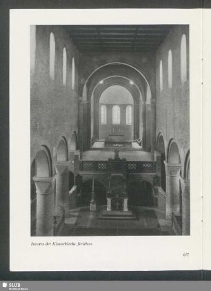 Inneres der Klosterkirche Jerichow