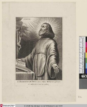 S. Franciscus de Paula