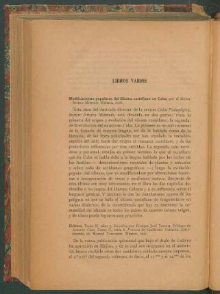 Libros varios