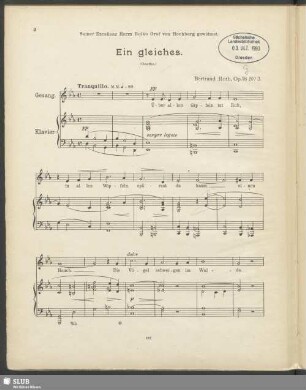 Bertrand Roth: Ein gleiches