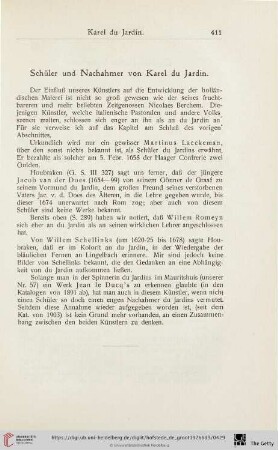 Schüler und Nachahmer von Karel du Jardin